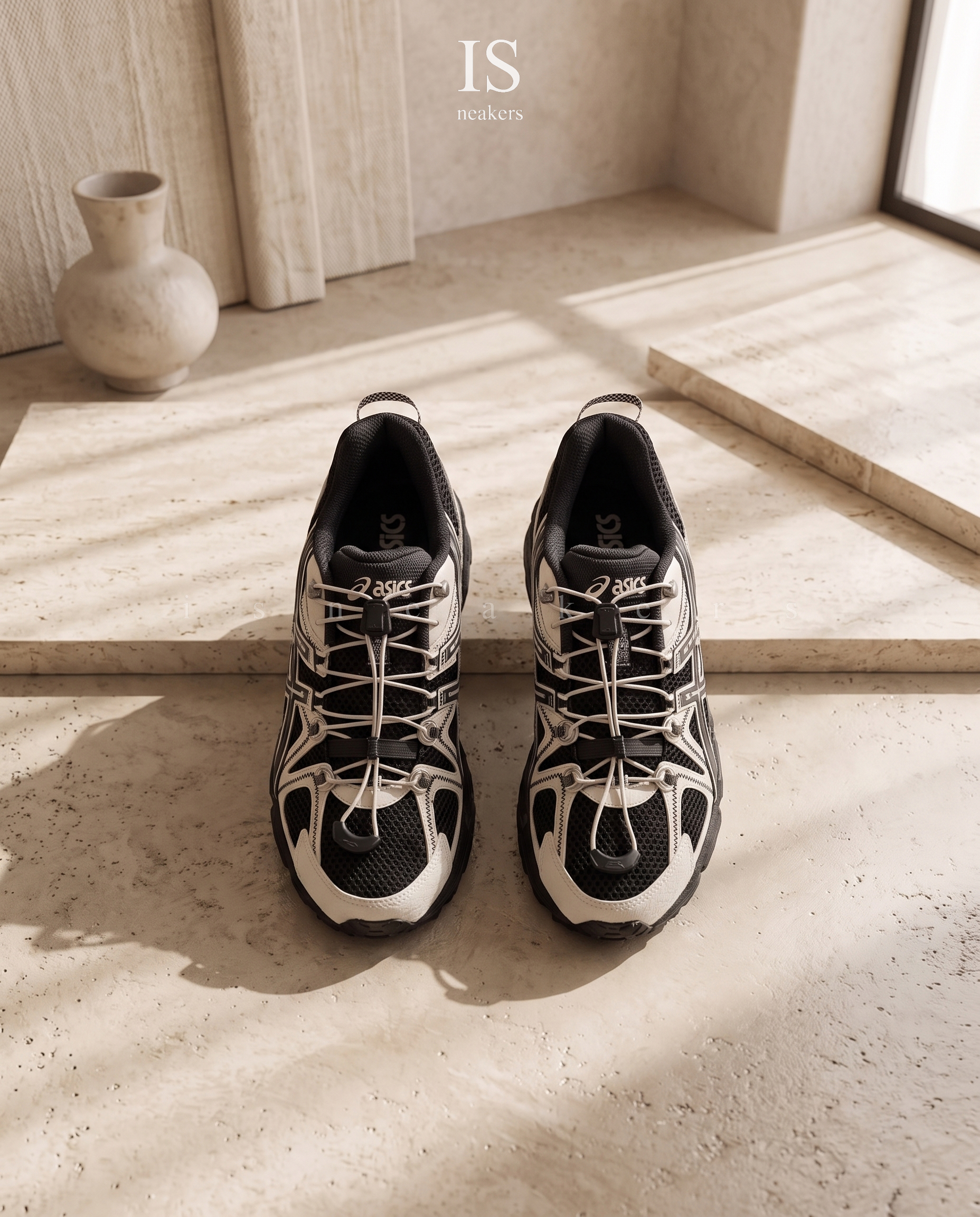 iSNEAKERS｜Asics Gel-Kahana 8 FL "Beige Black" 米黑 1203B031-001