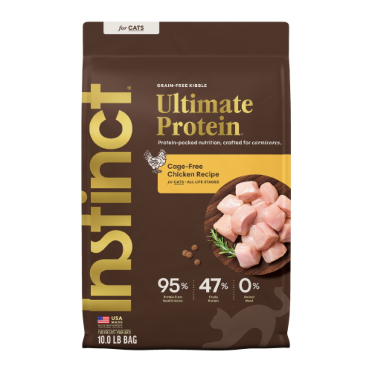 Instinct本能 頂級蛋白雞肉配方 無穀物貓糧 10lb