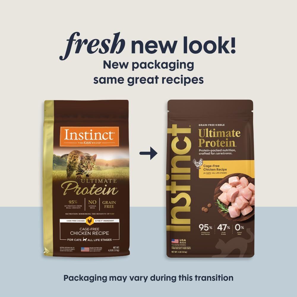 Instinct本能 頂級蛋白雞肉配方 無穀物貓糧 10lb