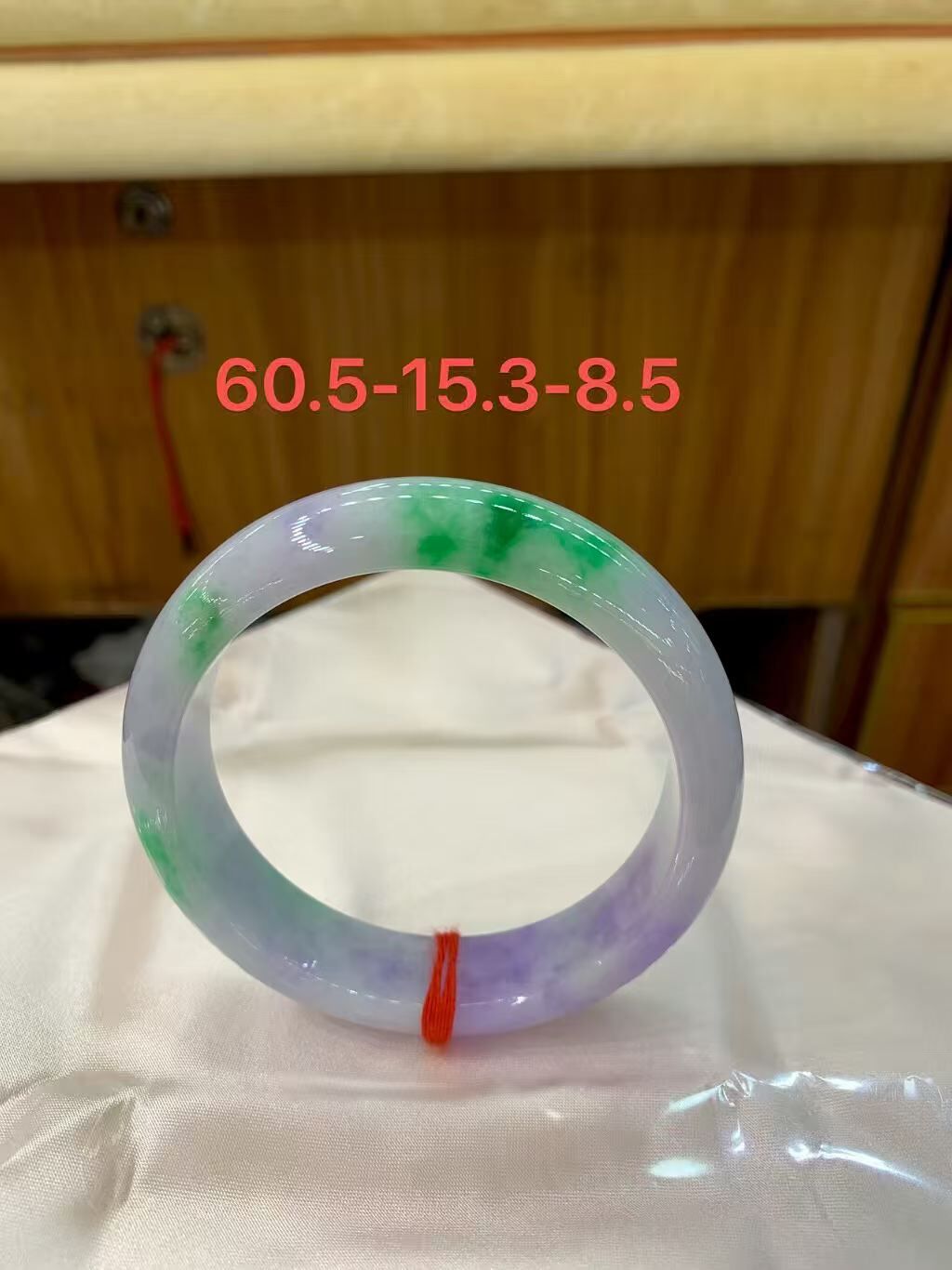 1041238 60.5mm翡翠手鐲 (60-62)