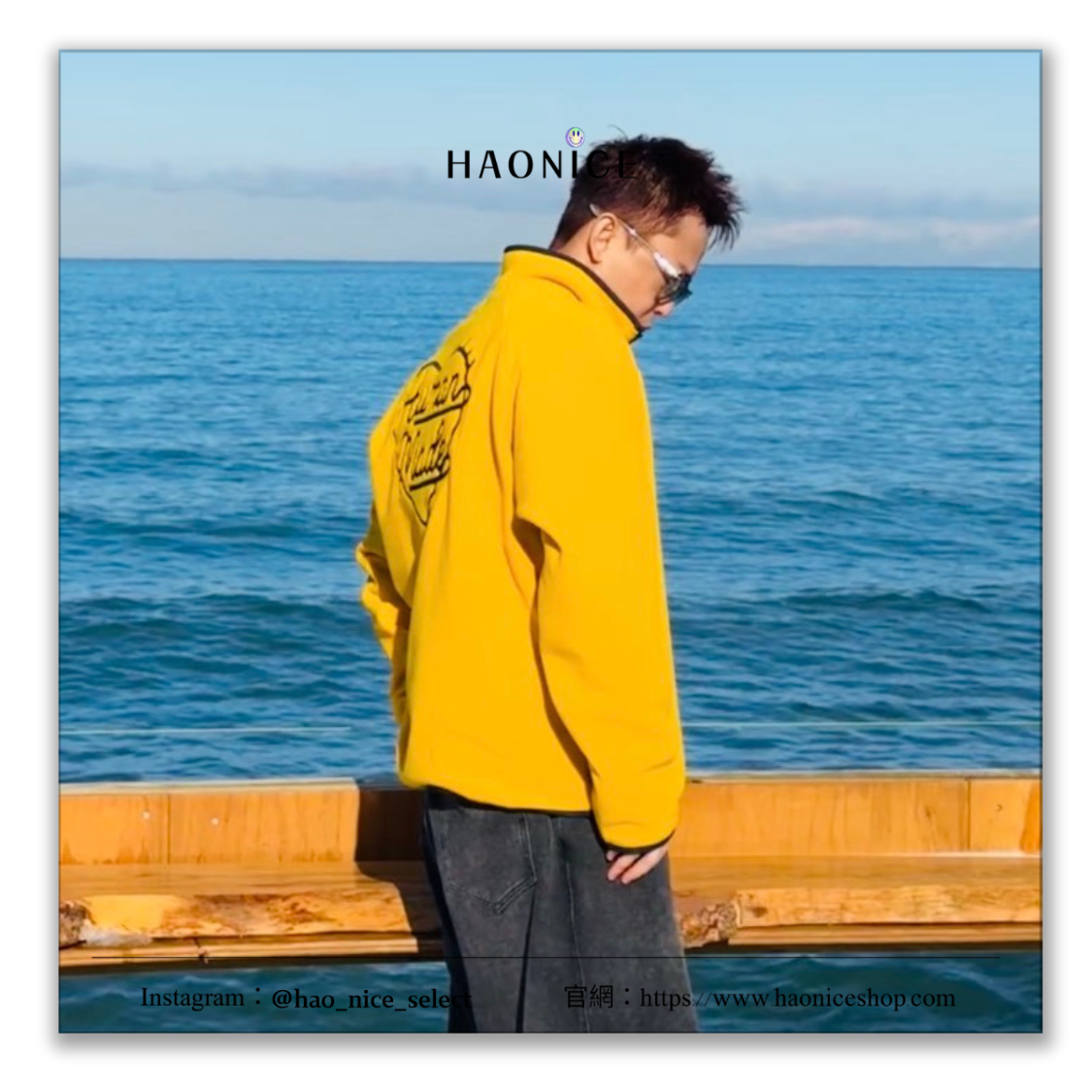 【HAO NICE】日系復古🔥HUMAN MADE 霓虹燈logo 多色 搖粒絨 立領 套頭 長袖 長T 大學T 秋冬保暖