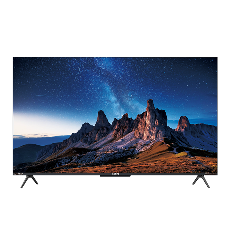 SAMPO 聲寶 75吋 4K AI 優畫 QLED 新轟天雷連網液晶顯示器 視訊盒MT-320(QM-75AIQ3200)
