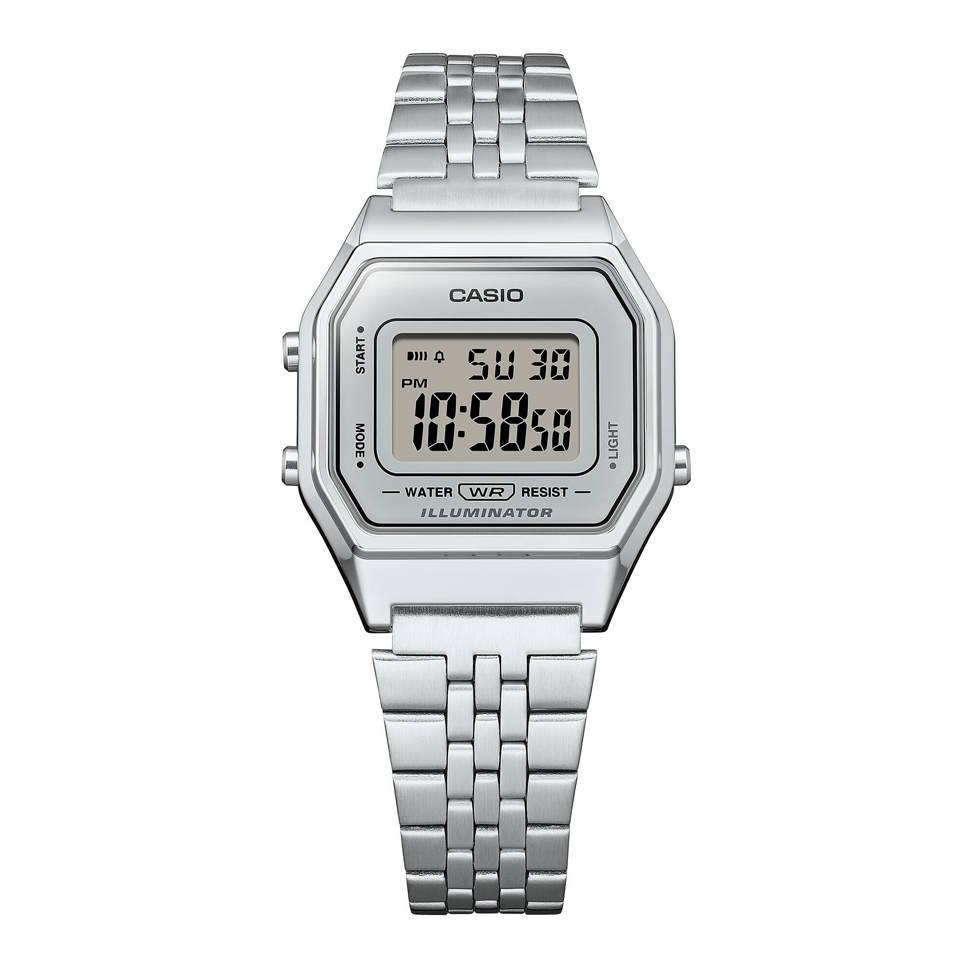 萬年鐘錶 - 卡西歐  CASIO 復古時尚電子錶  女錶 LA680WA-7 錶徑 28.6MM