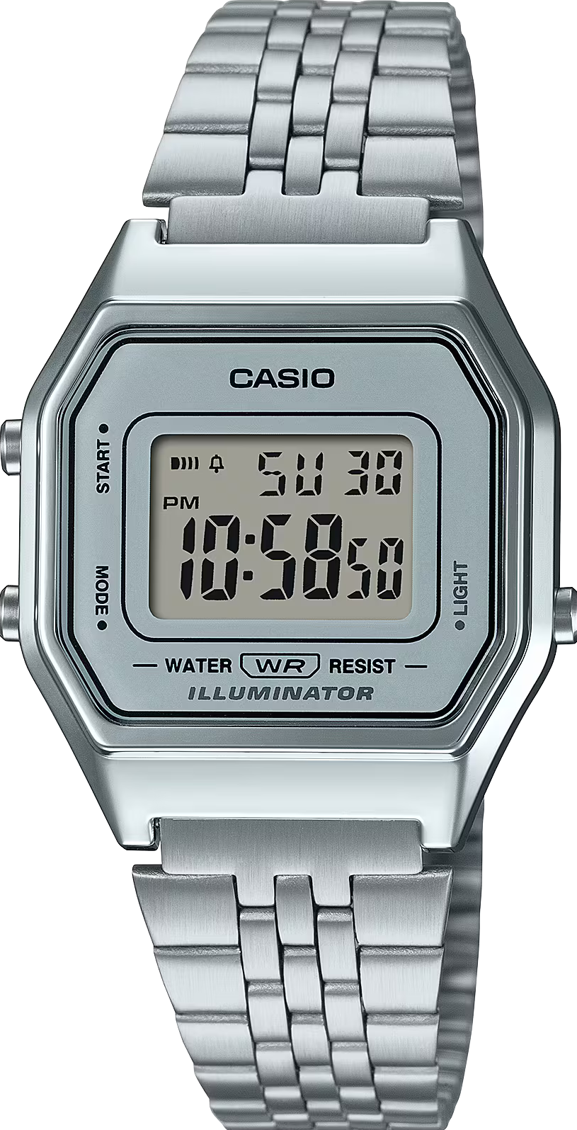 萬年鐘錶 - 卡西歐  CASIO 復古時尚電子錶  女錶 LA680WA-7 錶徑 28.6MM