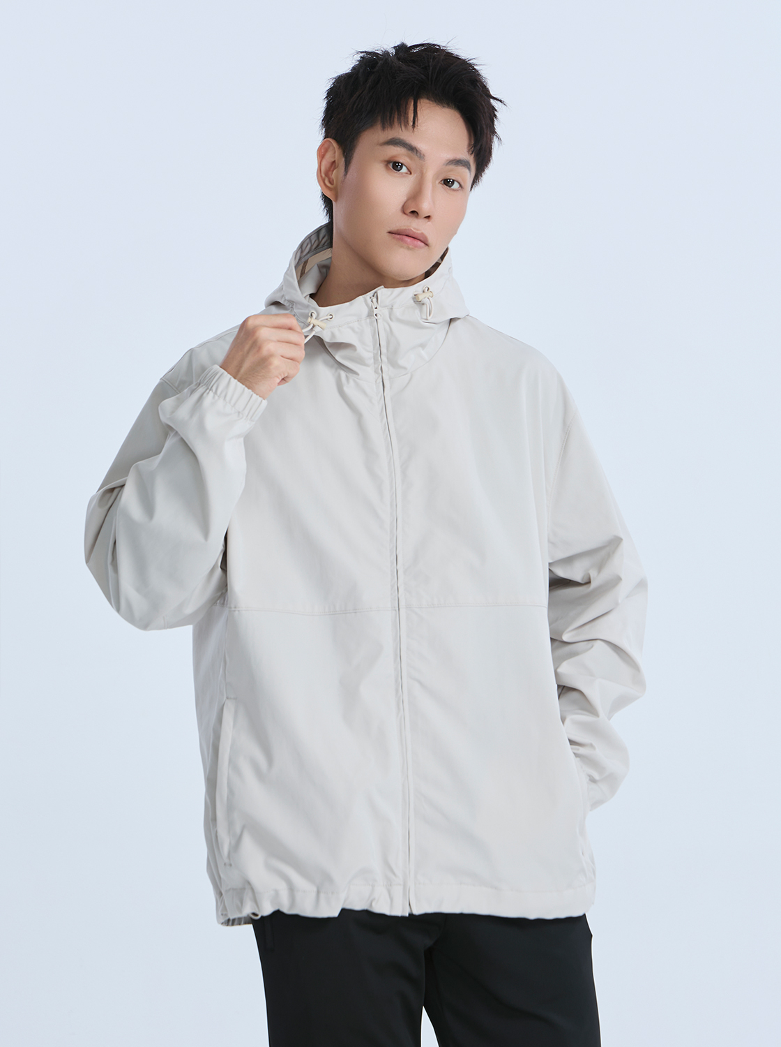 【期間限定】輕便防風防潑水連帽外套