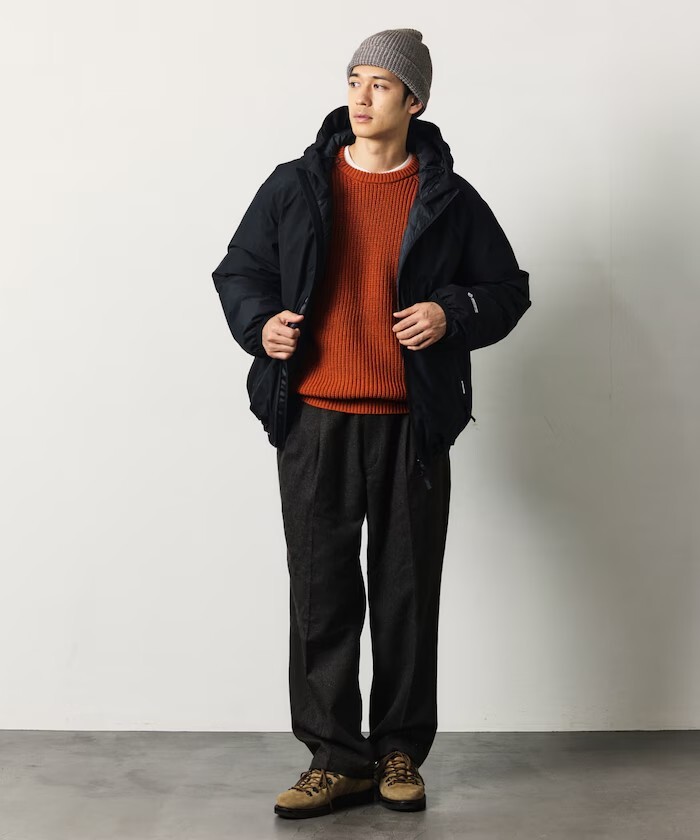 Plus Phenix 別注 GORE-TEX WINDSTOPPER 連帽羽絨外套