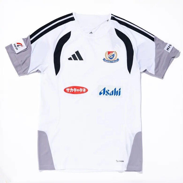 2026 Yokohama Marinos Training SS Top - White (DIY Version)