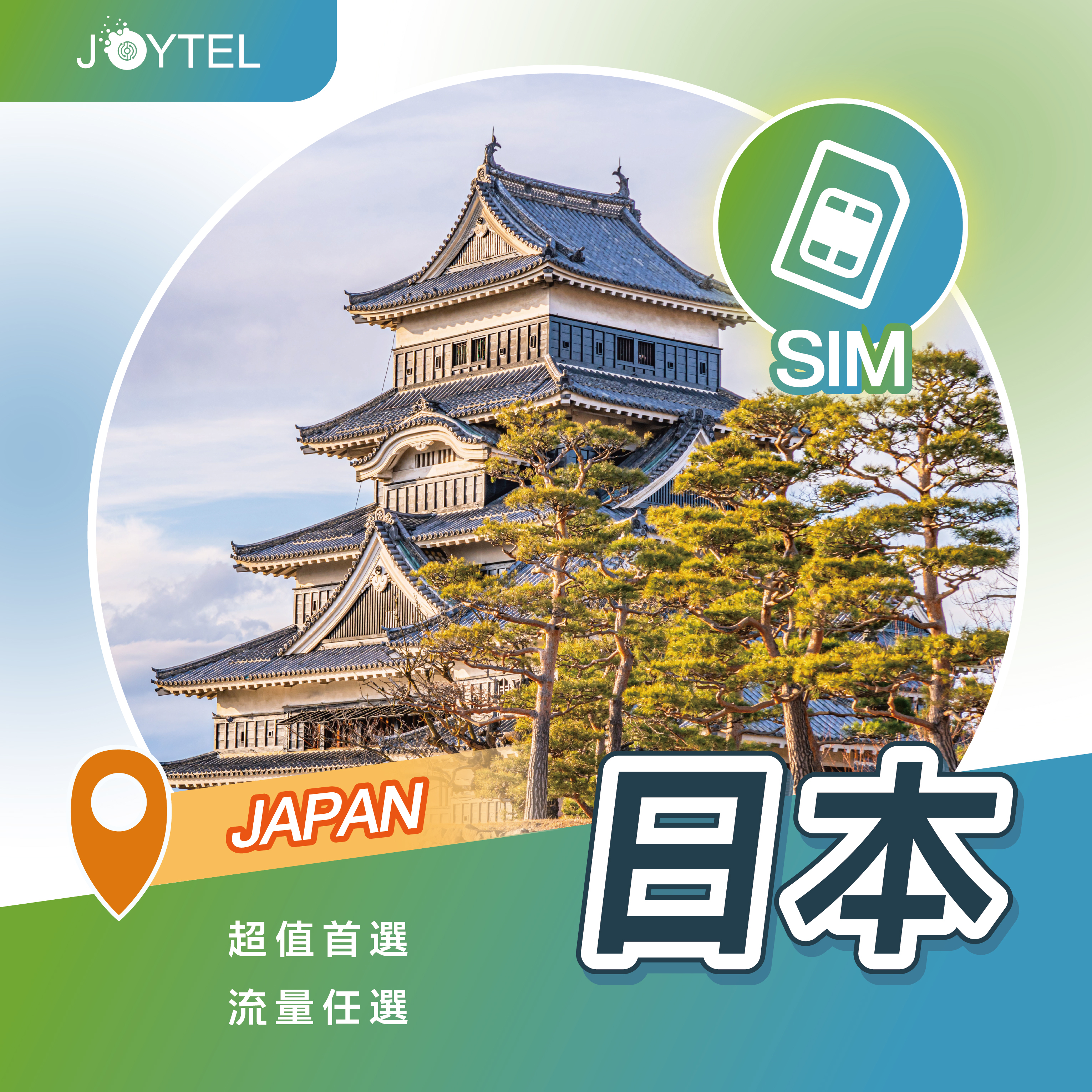 日本網卡｜每日不限量 高速 4G/5G｜15、30、90 天