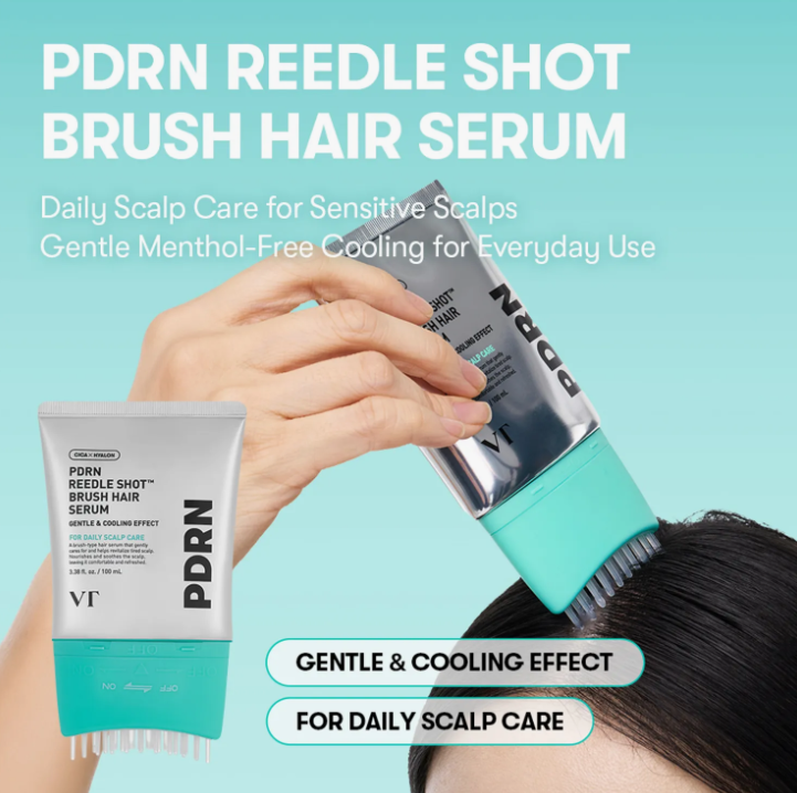 CR261014-V5-VT PDRN Reedle Shot Brush Hair Serum(100ml)(Exp-2029) (買1送1，共2件)