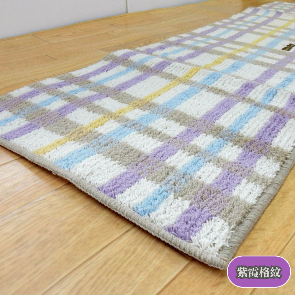《尾崎》Roberta Viviani系列 日本製抗菌防臭撞色地墊 45×75cm