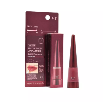 CR261014-V9-VT REEDLE S LIP PLUMPER ROSE BERRY(4.6g)(Exp-2028/2029) (買1送1，共2件)