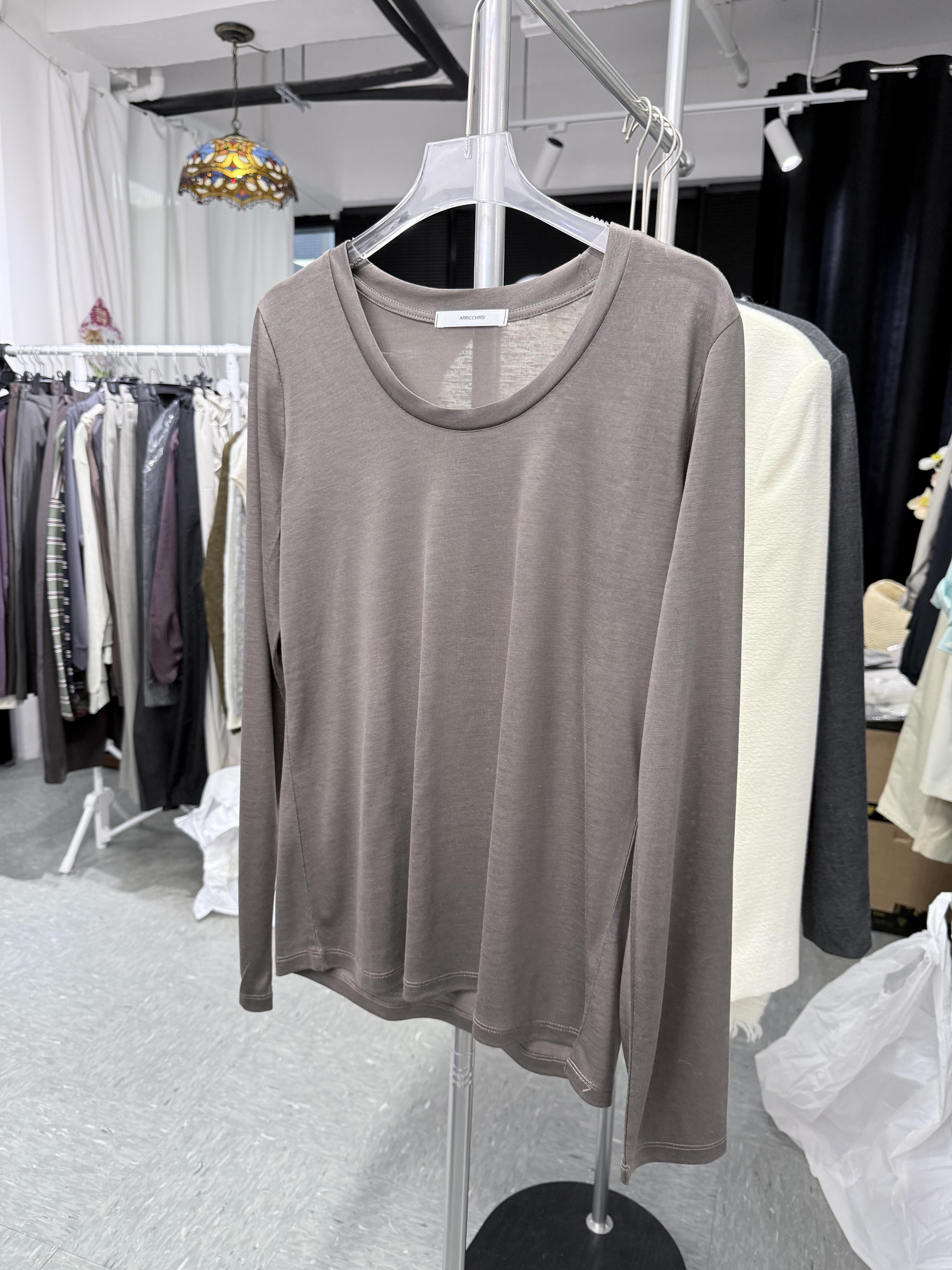 WW26103 Tencel Long Tee