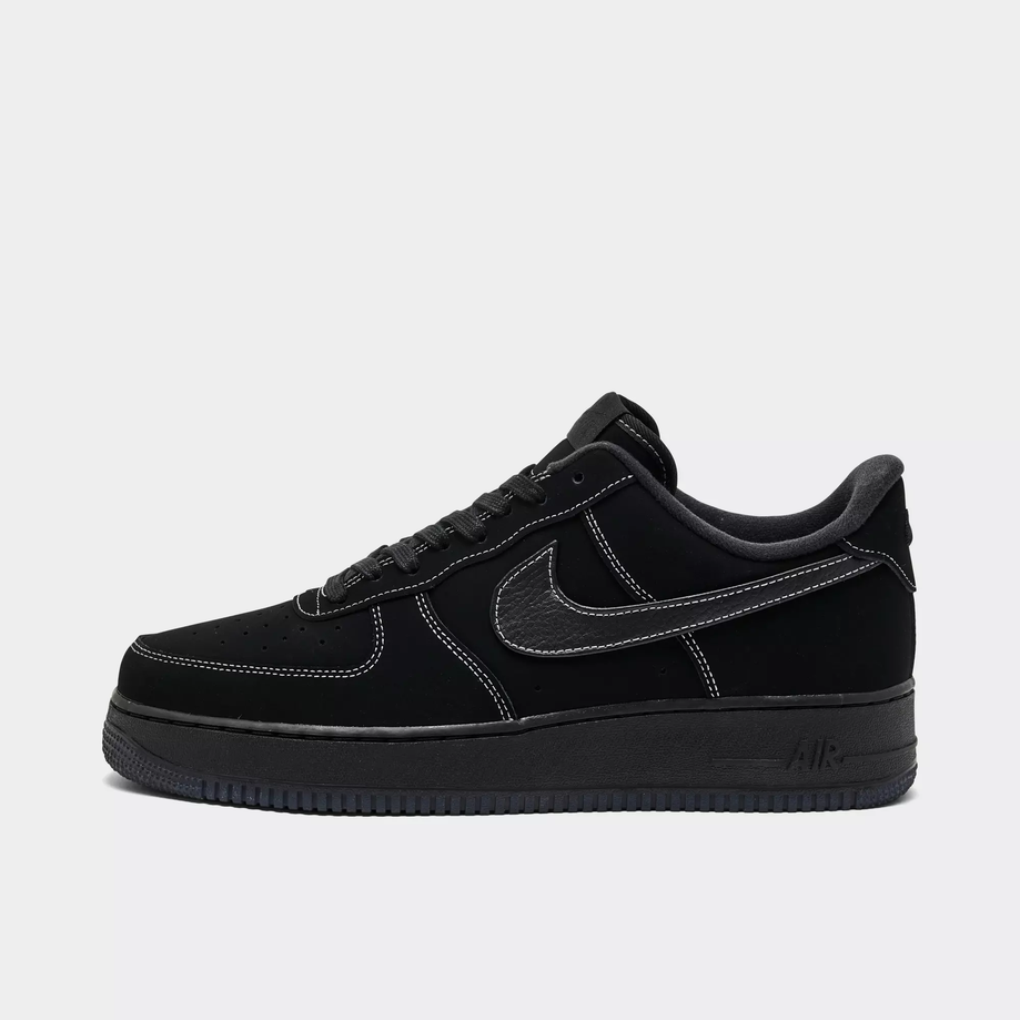 【預訂】 NIKE AIR FORCE 1 07 LV8 磨砂黑白線-MEN