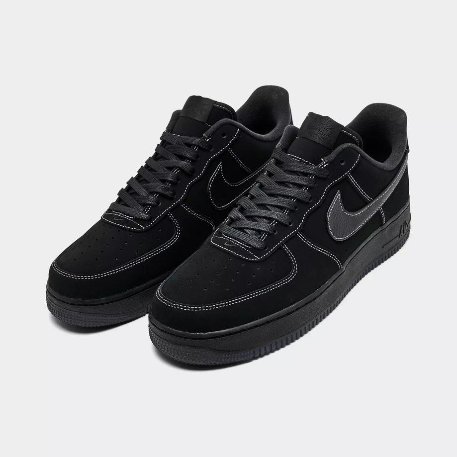 【預訂】 NIKE AIR FORCE 1 07 LV8 磨砂黑白線-MEN
