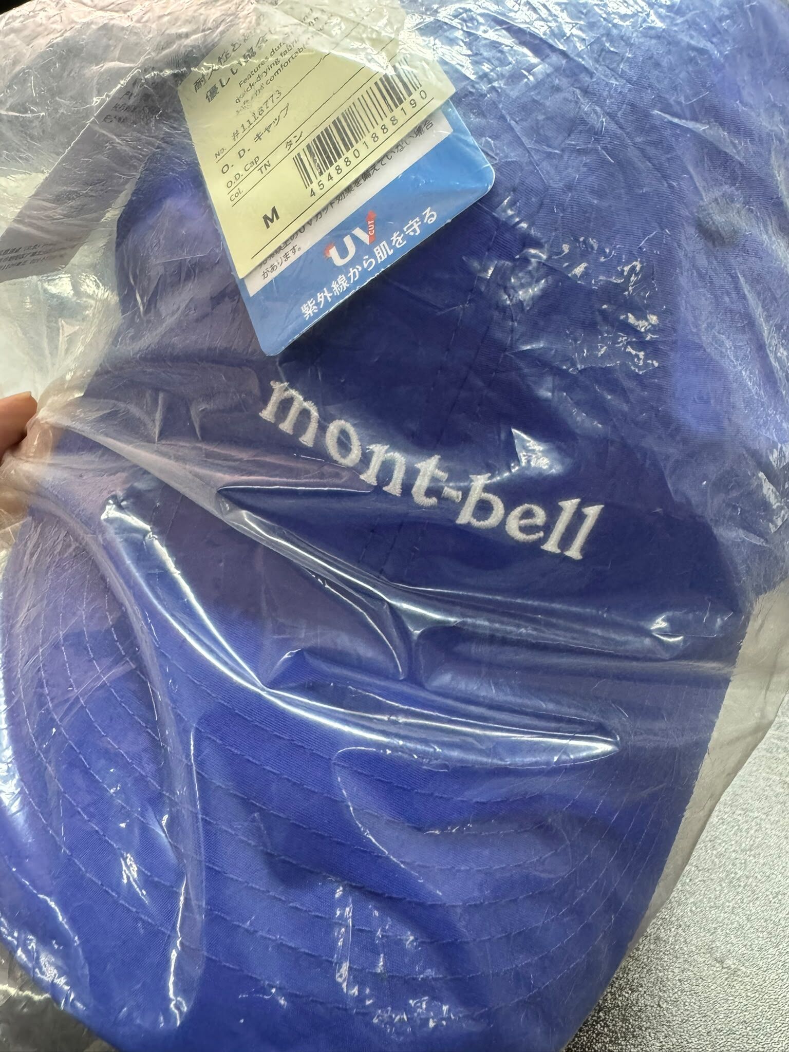 Mont-bell 速乾CAP帽 現貨清貨
