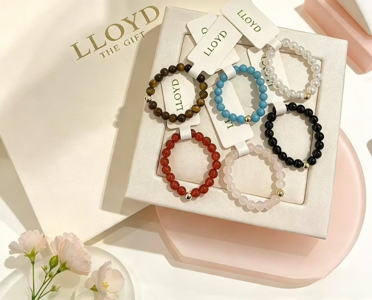 韓國代購 LLOYD 14K 金圓珠戒指