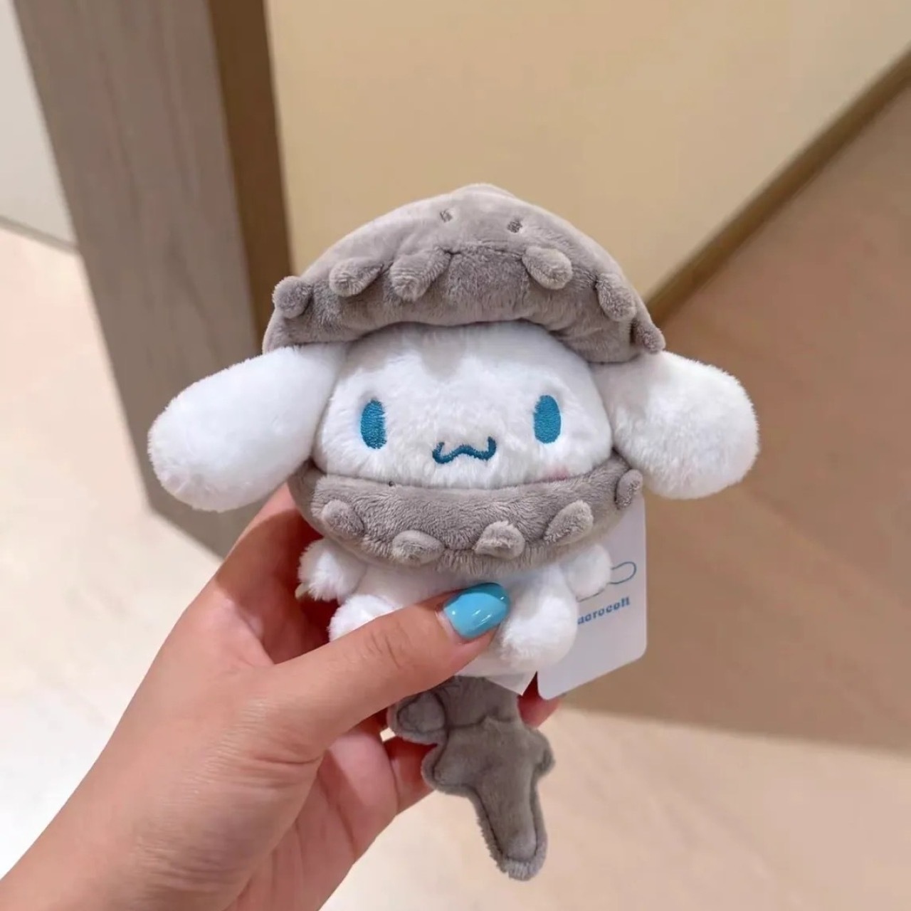 【Luxury】 正版授權 Sanrio x E-Strong 三麗鷗 哥吉拉 凱蒂貓 庫洛米 布丁狗 人魚漢頓 大耳狗 美樂蒂 帕恰狗 恐龍造型可拆毛絨吊飾 七款