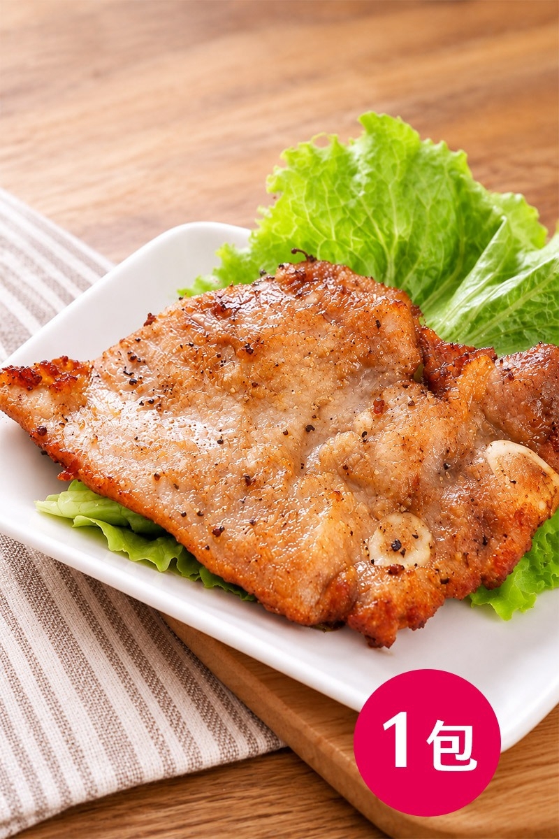 預購【10月23日(五)陸續發貨】泰凱食堂💮古早味懷舊鐵路排骨【160g±20g(2片)/包】