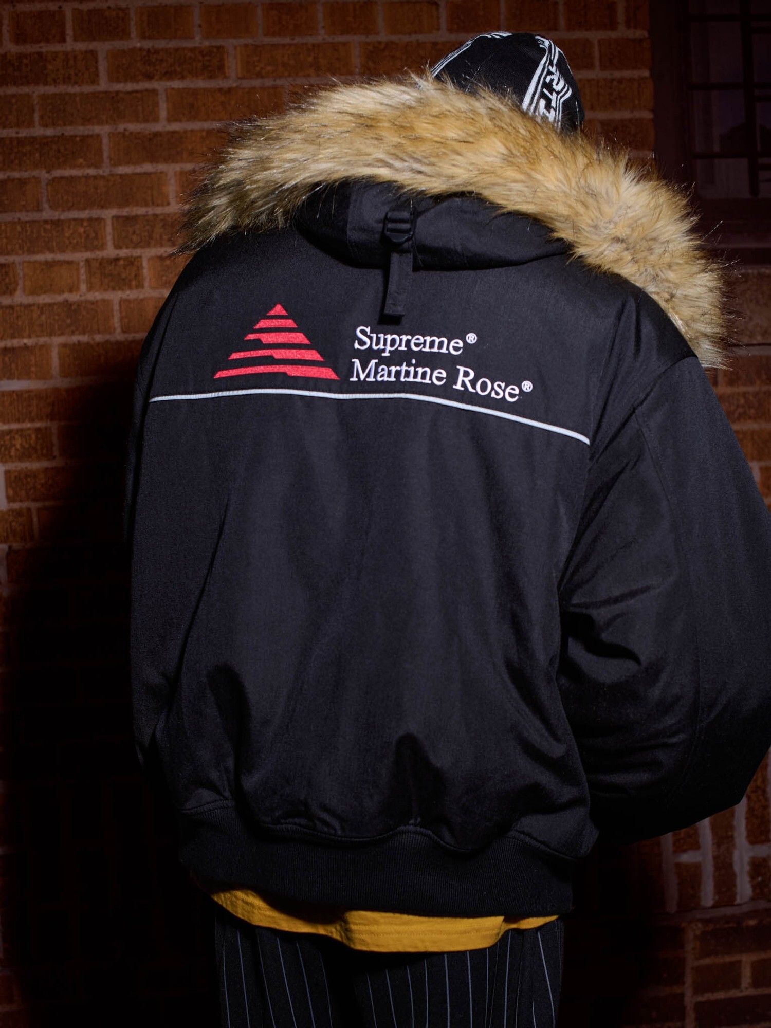 SUPREME X MARTINE ROSELINED CORDURA HOODED JACKET 防潑水反光外套