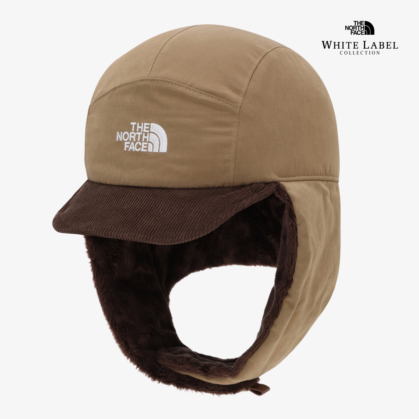 【代購】The North Face WAXED COTTON EARMUFF CAP 復古油蠟棉絨毛耳罩帽 NE3CS56 三色 韓國限定