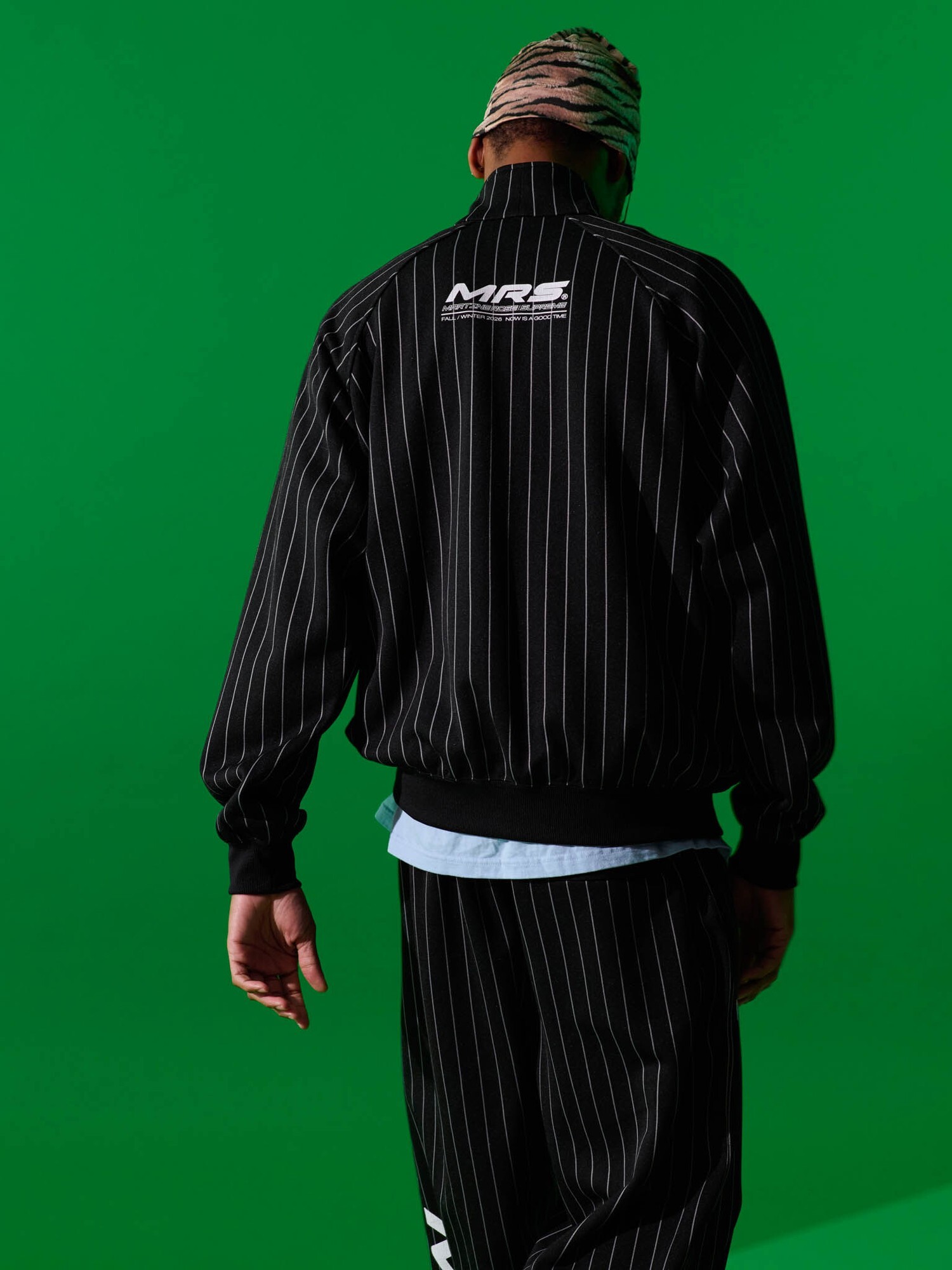 SUPREME X MARTINE ROSE TRACK PANT (酒紅/黑色) 運動長褲
