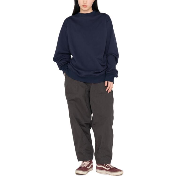 【代購】THE NORTH FACE PURPLE LABEL FW23 Field Crewneck Sweatshirt Sweater Unisex Marine Blue NT6350N-N