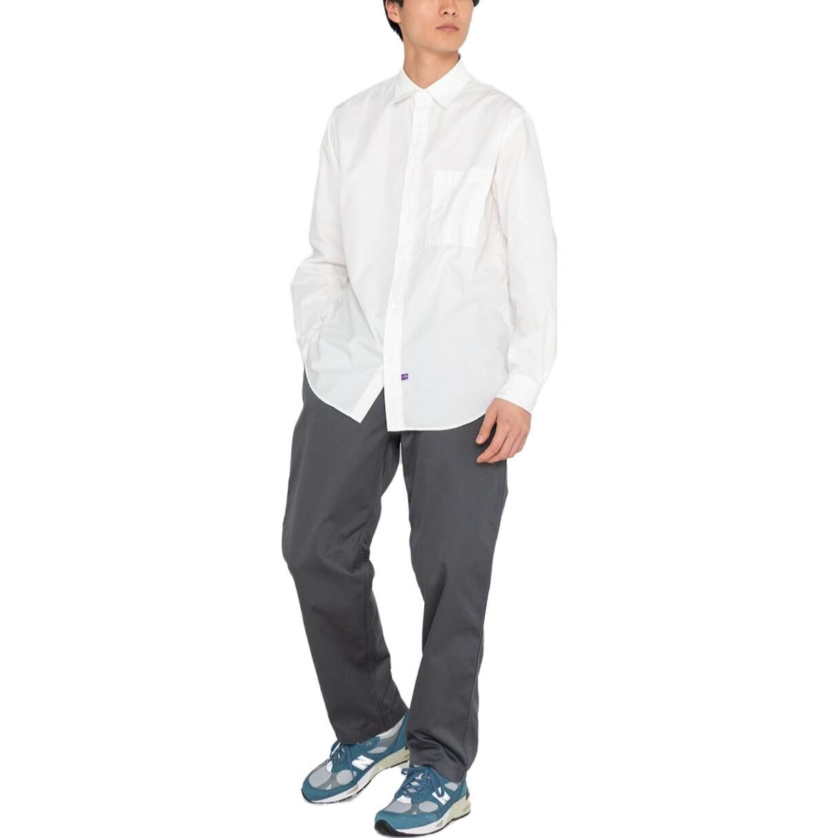 【代購】THE NORTH FACE PURPLE LABEL Casual Pants Unisex Asphalt Gray Moderate Straight Fit Pants NT5351N-AH