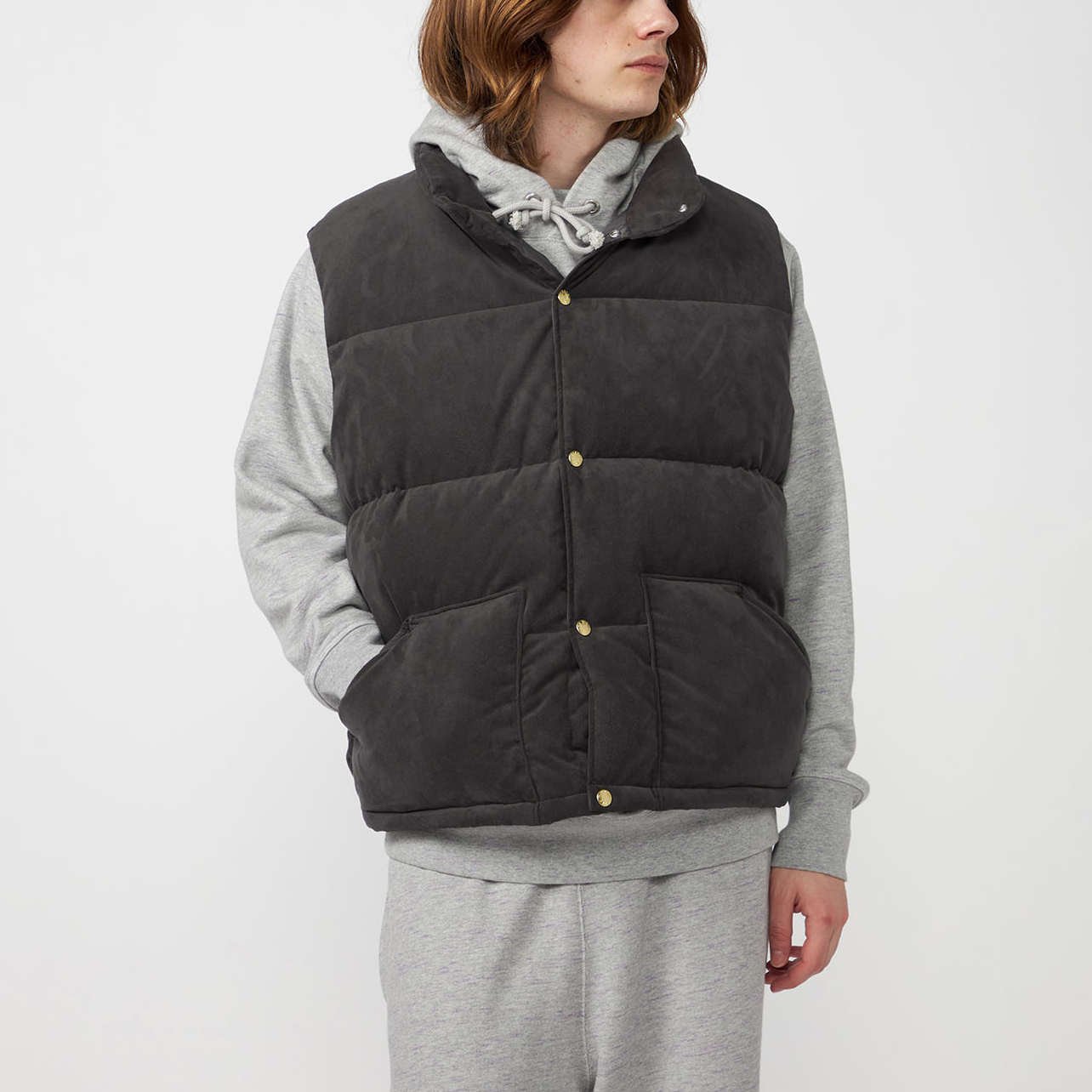 【代購】THE NORTH FACE PURPLE LABEL Synthetic Leather Field Sierra Vest Men's N25FN092-AH