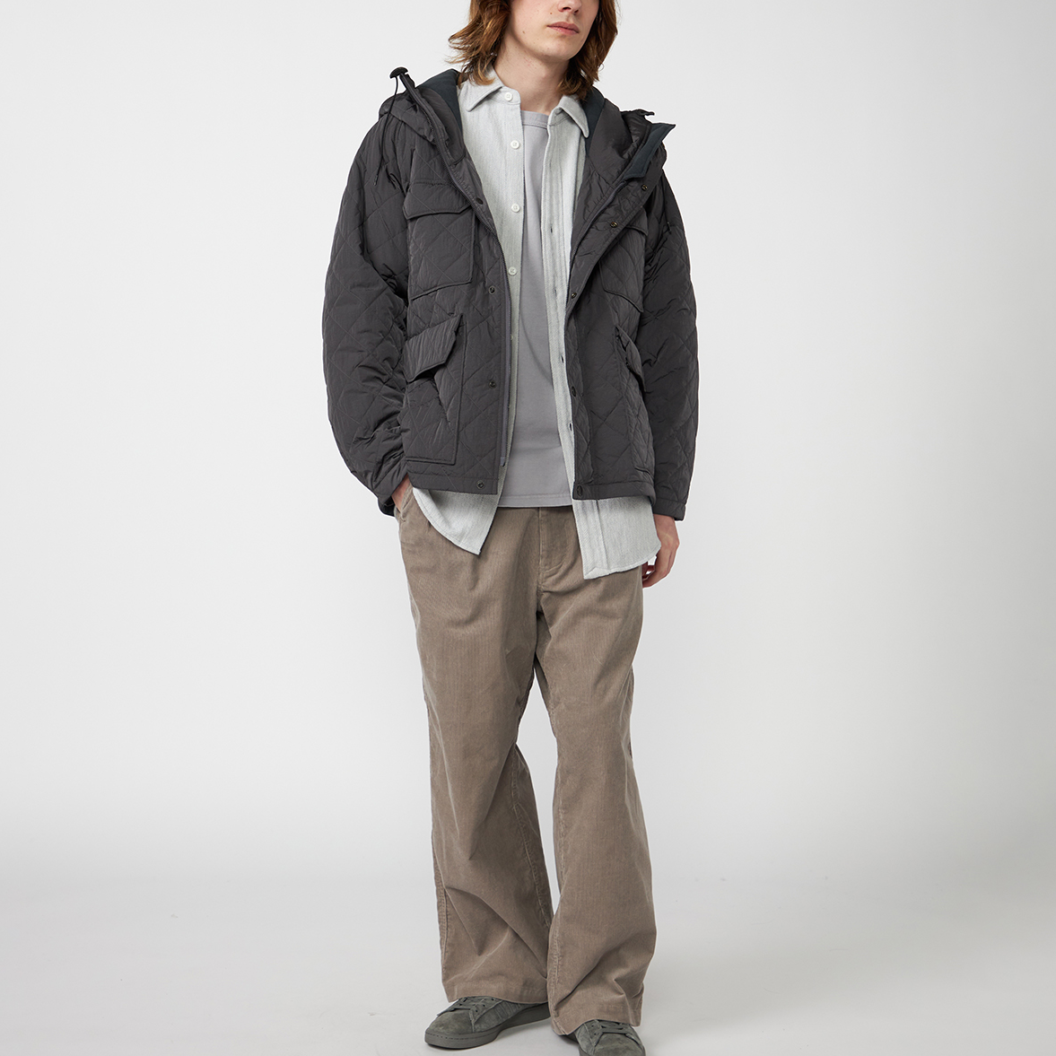 【代購】THE NORTH FACE PURPLE LABEL Quilting Field Mountain Parka Coat Unisex N25FA087-AH