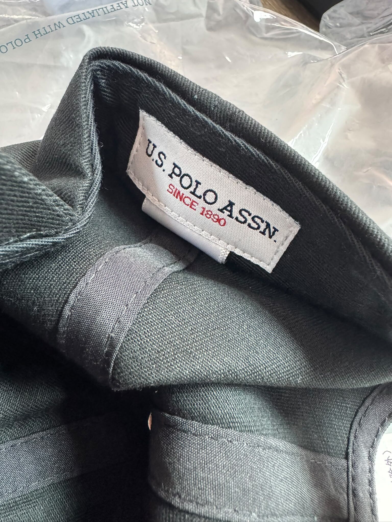U.S. Polo Assn. Classic Black Cap帽 現貨