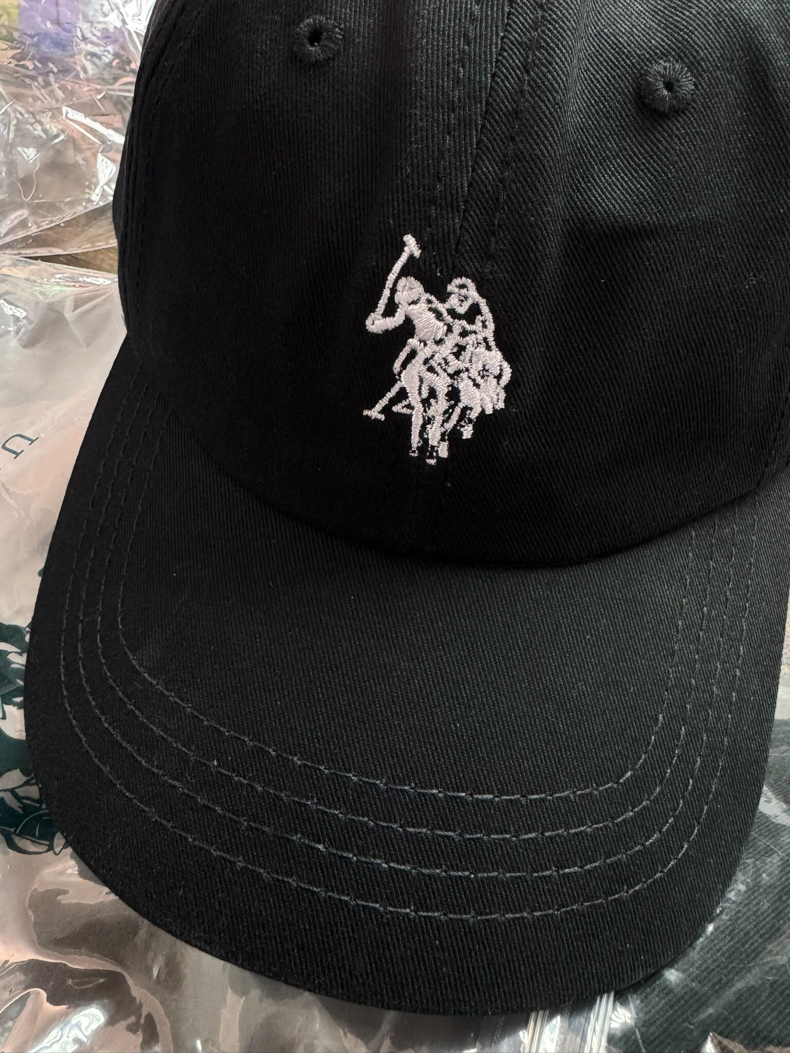 U.S. Polo Assn. Classic Black Cap帽 現貨