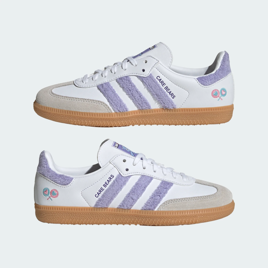 【預訂】ADIDAS SAMBA OG CARE BEARS 白粉紫- GS