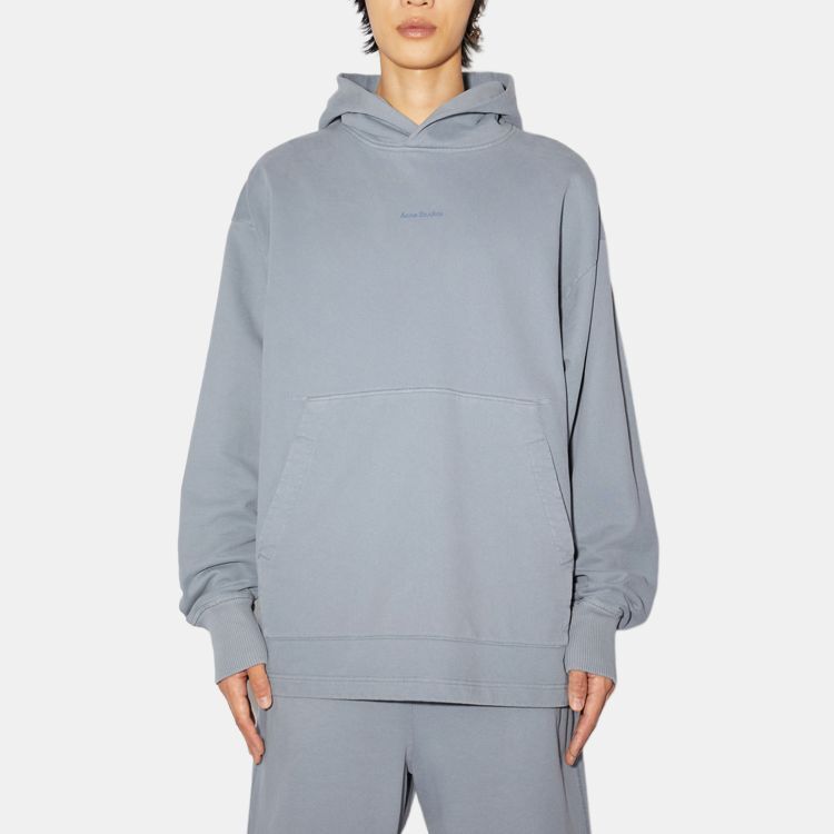 【代購】Acne Studios Logo Printed Long-Sleeved Hoodie BI0139-AA4