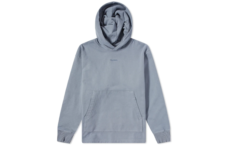 【代購】Acne Studios Logo Printed Long-Sleeved Hoodie BI0139-AA4