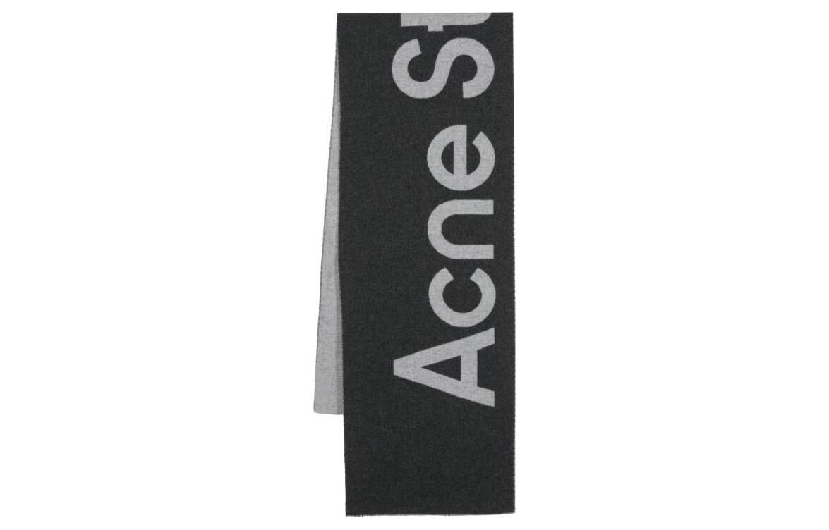 【代購】【Previous Season】logo-knit wool scarf CA0154DAO6