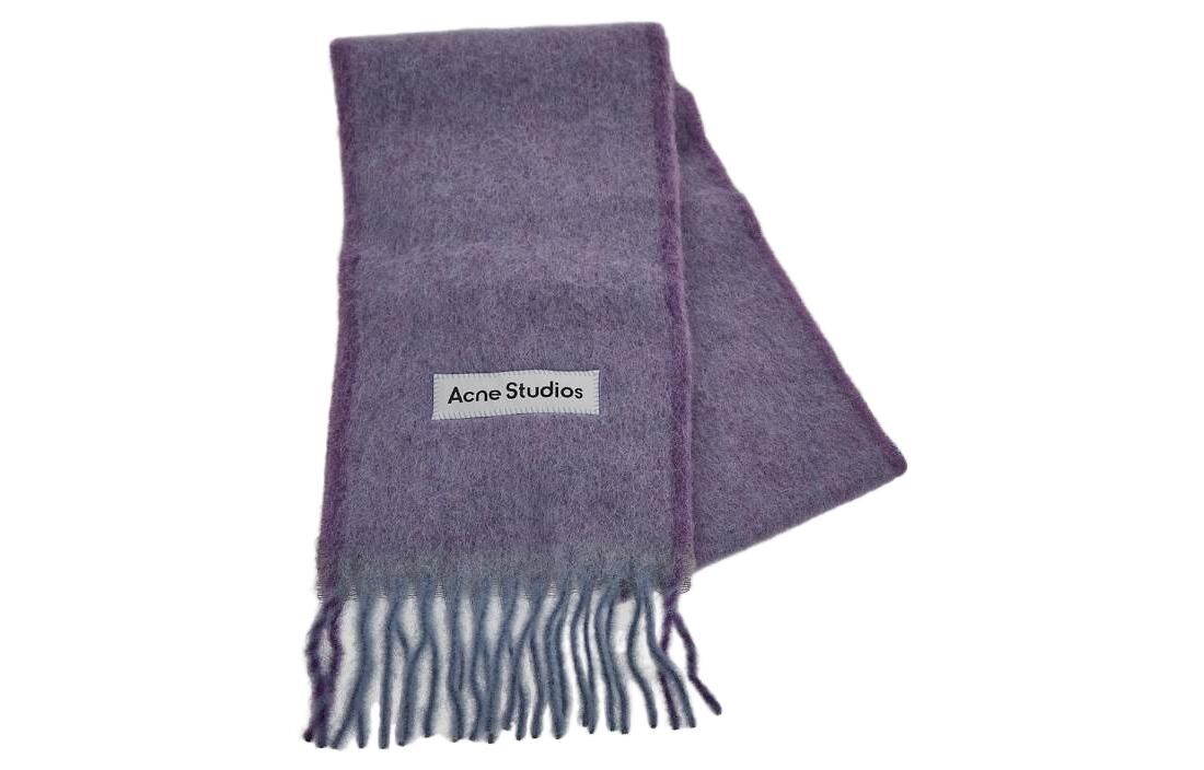 【代購】【Previous Season】logo-appliqué fringed scarf CA0290ADH