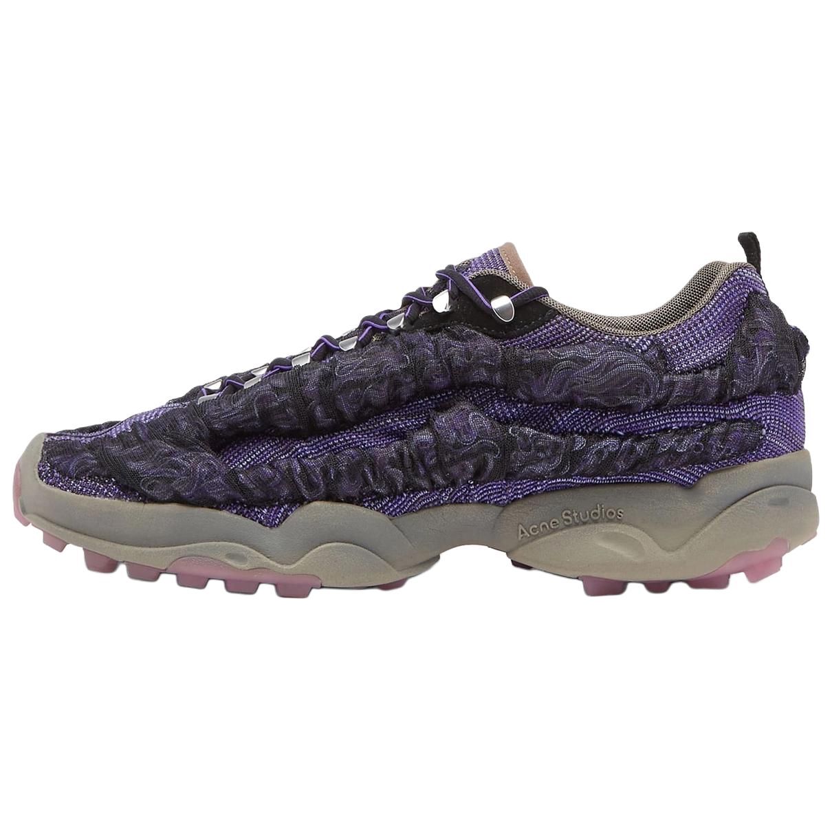 【代購】Acne Studios Bubba Fabric Low top Sports Casual Shoes Women's Purple AD0584-AVU