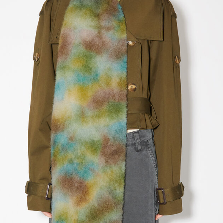 【代購】Acne Studios Knit Scarves Unisex Multicolor CA0284DIL