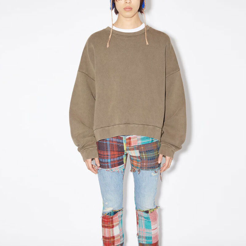 【代購】Acne Studios Logo Patch Crewneck Sweatshirt CI0137-ADM