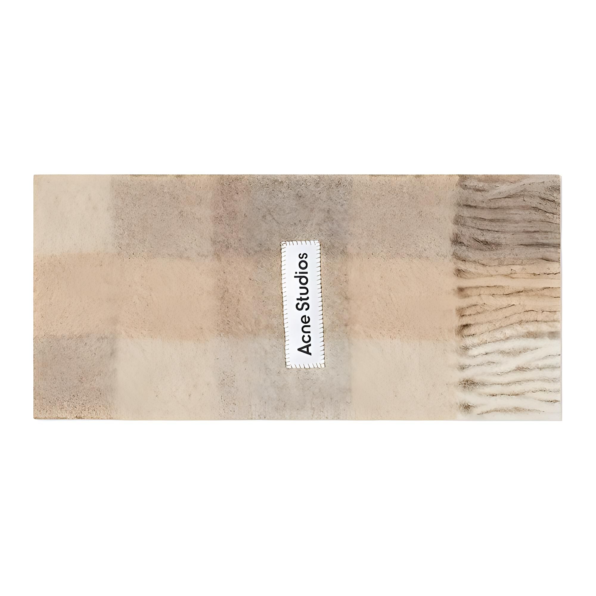 【代購】Acne Studios Alpaca Knit Scarves Unisex Khaki CA0084EIG