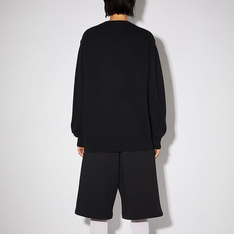 【代購】Acne Studios Face Logo Patch Crewneck Jumper C60042-900