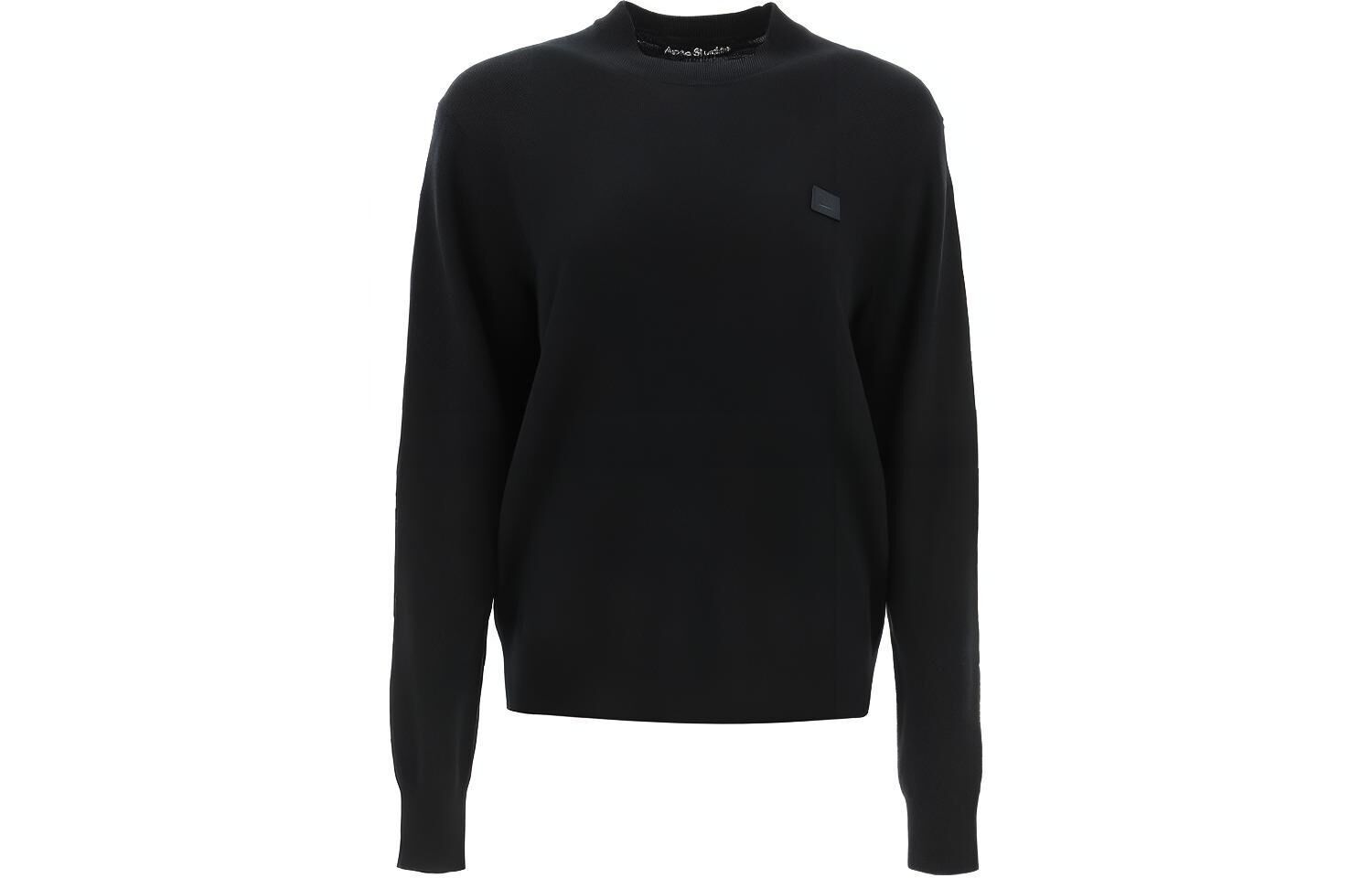 【代購】Acne Studios Face Logo Patch Crewneck Jumper C60042-900
