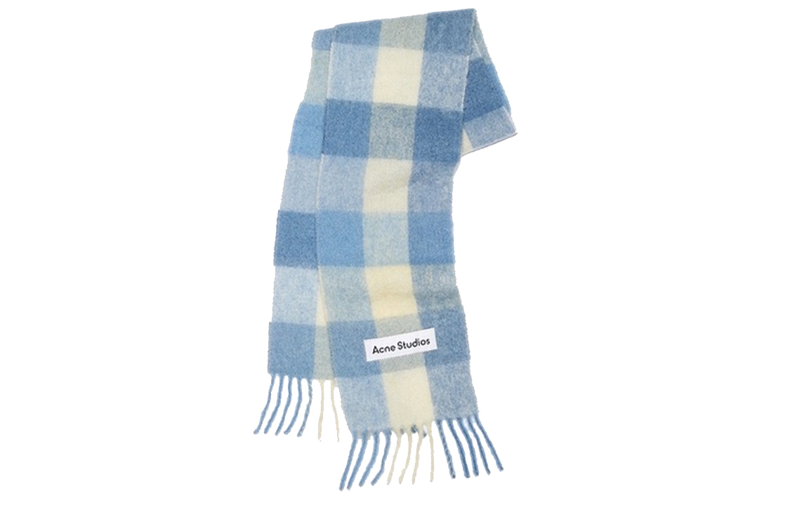 【代購】Acne Studios Alpaca Shawls Unisex Blue CA0084-CN2000