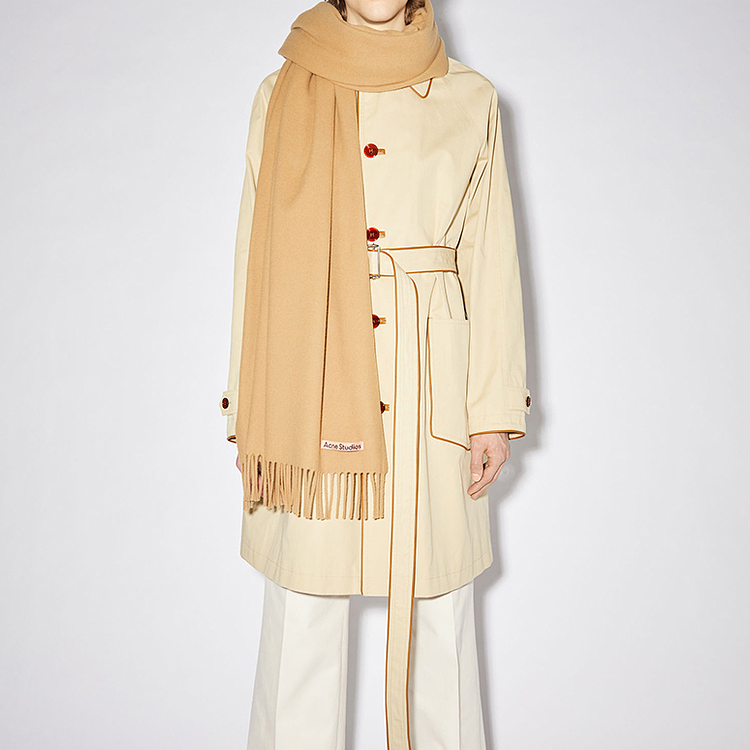 【代購】Acne Studios Cashmere Fringe Scarf CA0102-CKY