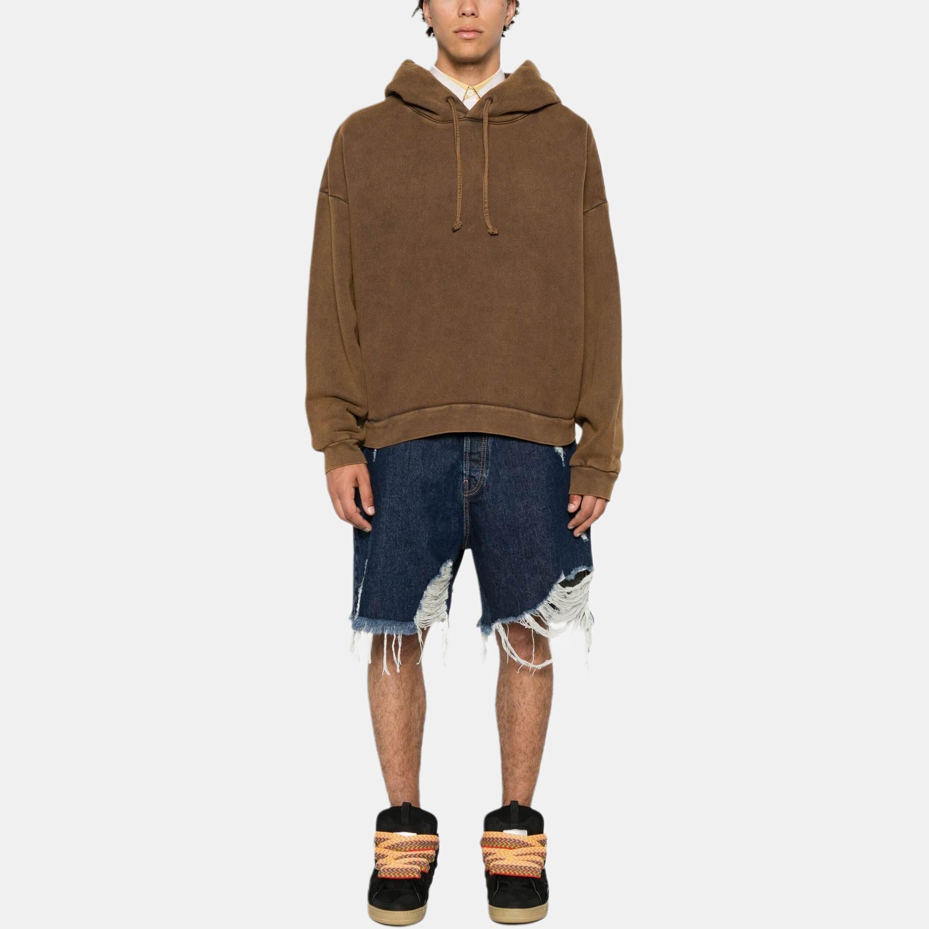 【代購】Acne Studios Patch Logo Hoodie CI0138-BROWN