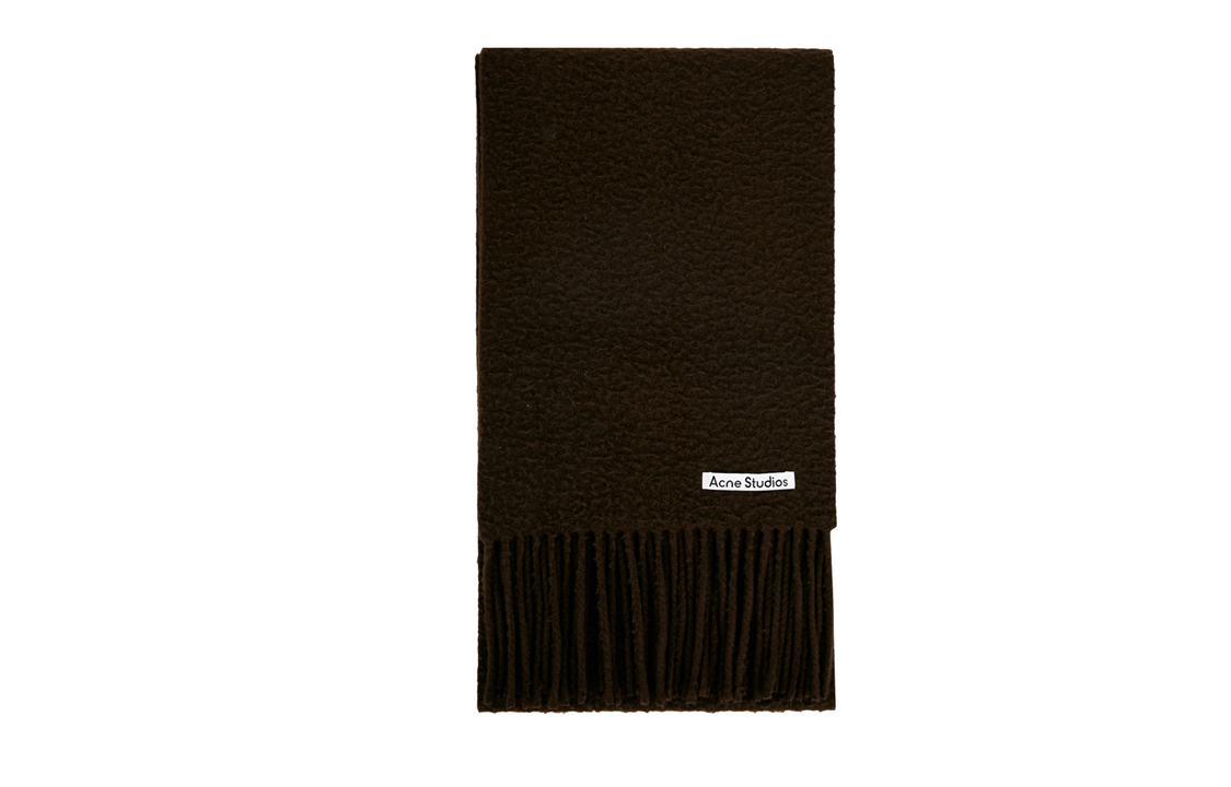 【代購】Acne Studios Wool Knit Scarves Men's Brown CA0283AA5