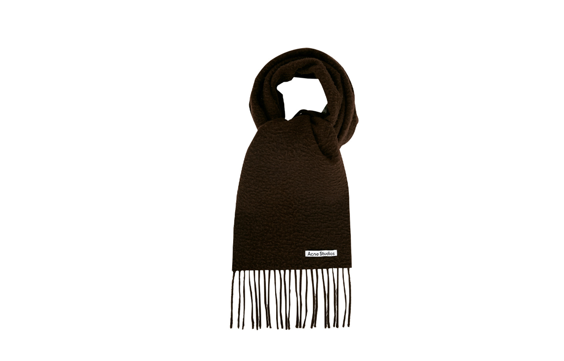 【代購】Acne Studios Wool Knit Scarves Men's Brown CA0283AA5