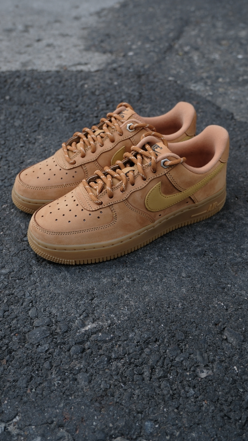 Nike air force 1 Lv8 經典復古風 小麥色 女鞋 FZ7372-200