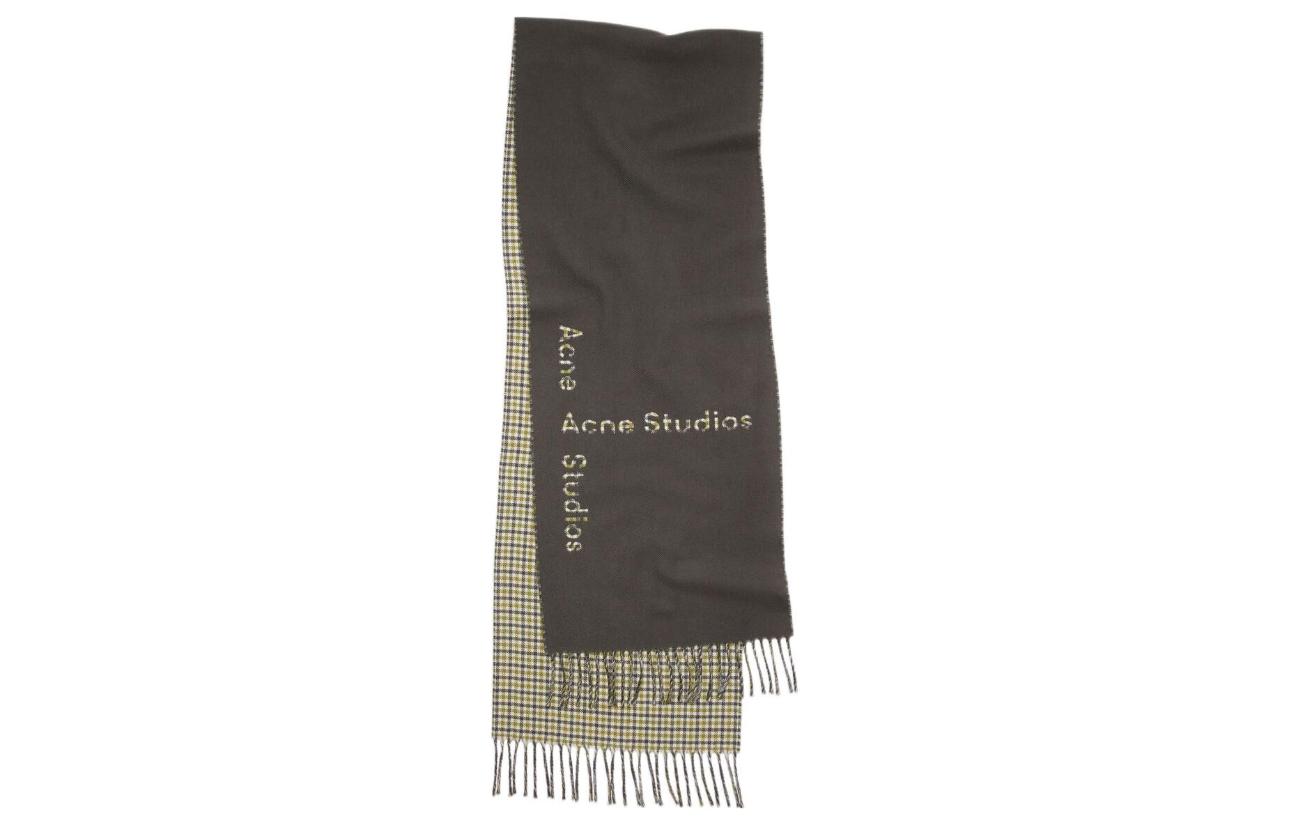 【代購】Acne Studios Knit Scarves Women's Gray CA0202-Z79