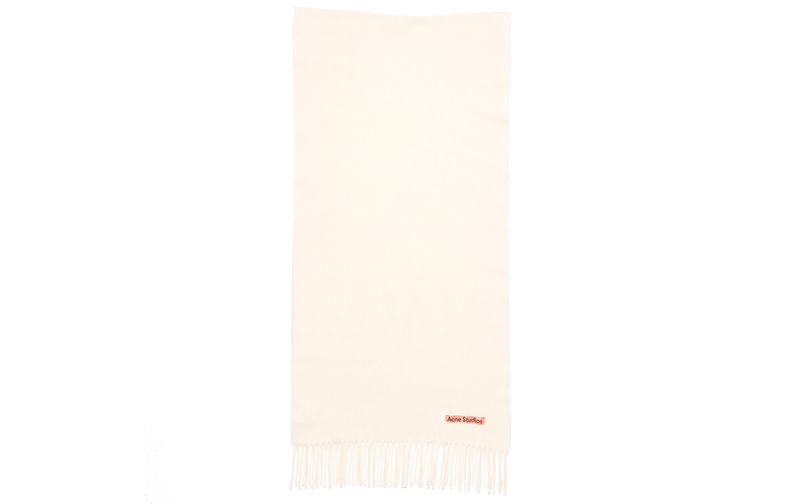 【代購】Acne Studios logo-patch wool scarf CA0210-AEI